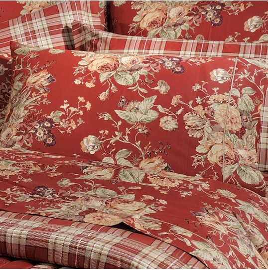FLORAL RED (S695)